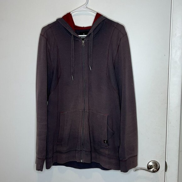 Prana Barrnger Full-Zip Hoodie MEns Large - Picture 2 of 9